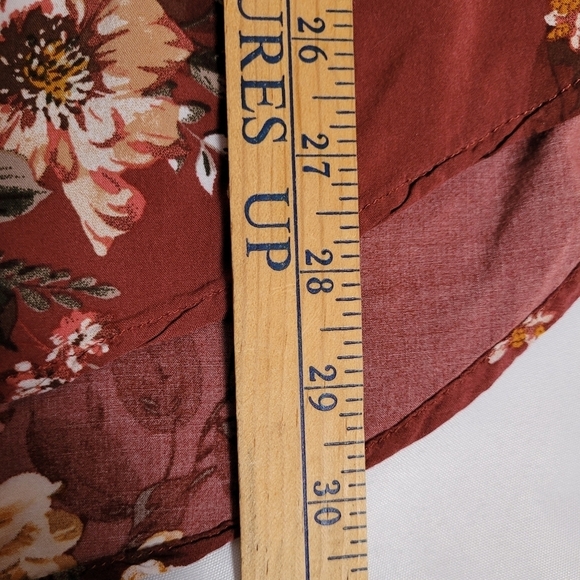 Torrid Emma Babydoll Challis Button-Front Tunic Size 1 (1X) - Picture 13 of 13